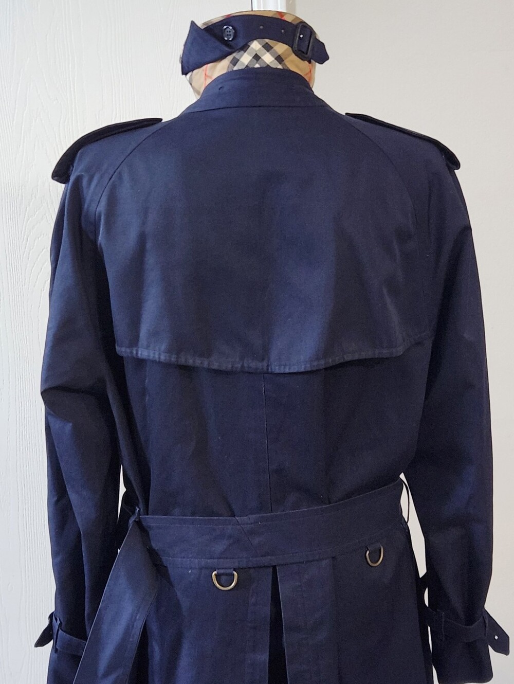 Burberry Classic Double Breasted Trench Coat Iconic Navy - Picture 8 of 16